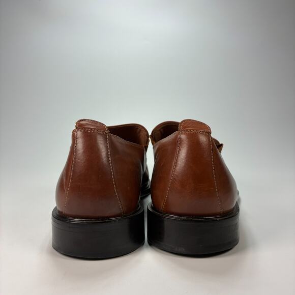 Cole Haan Brown Leather Slip On Loafers Low Top Dress Shoes Men's Size 14M - Picture 5 of 11